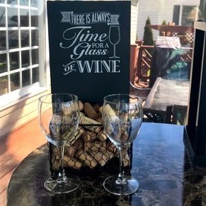 Pair of Wine Glasses